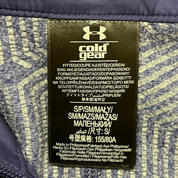 Under Armour Vest Womens Small Purple Fleece Survivor Hybrid Cold‎ Gear Infrared - Picture 7 of 10